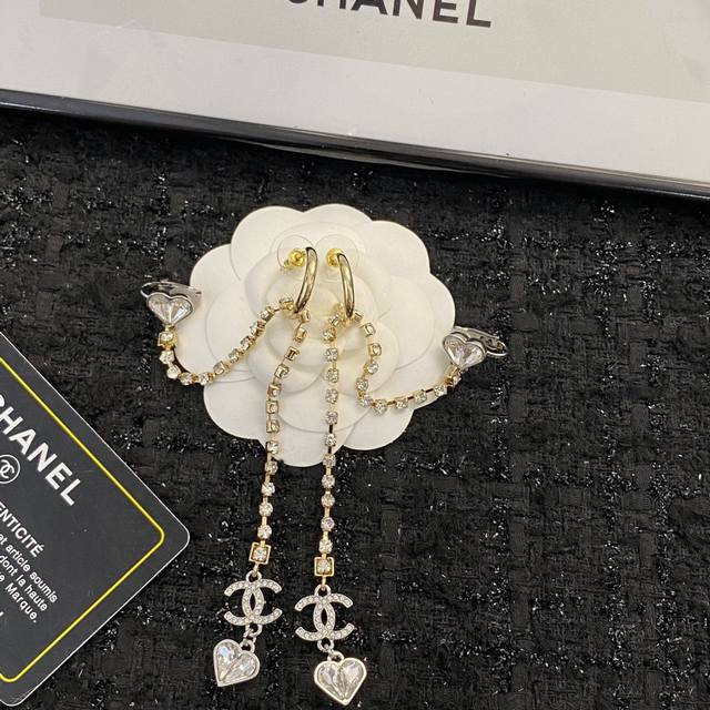 Chanel Ear Studs, Hot-Selling New Arrivals. Consistent With Zp Chan 23, Heart-Sh