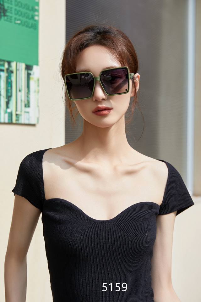 Dior 2025 Spring New Arrival Trendy Bestseller Fashion Square Frame Polarized Su