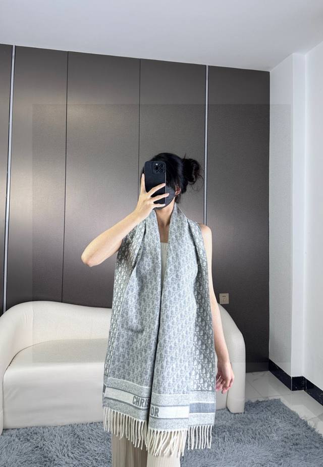 Dio* Oblique Print Embroidered Pattern, First Introduced By D In 1967. This Scar
