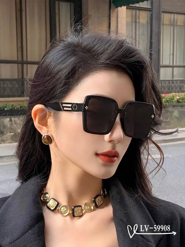 Louis Vuitton-Lv. Polaroid Resin Lenses. Tr Frame, Lightweight And Comfortable T