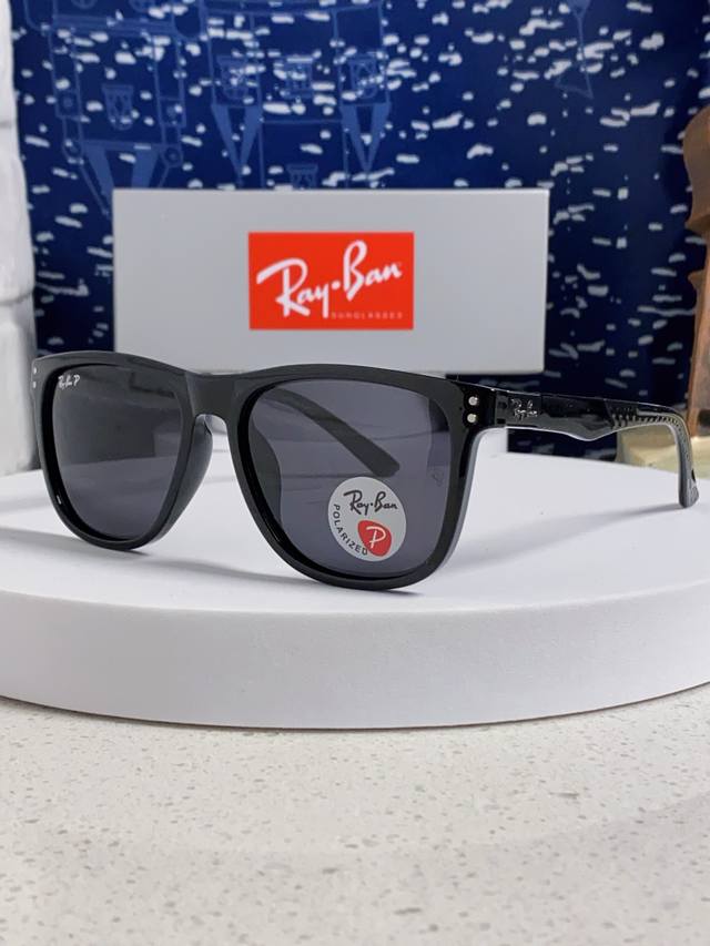 Ray Ban Ray-Ban 2025 New Rectangular Unisex Sunglasses Men's Driving Polarized L