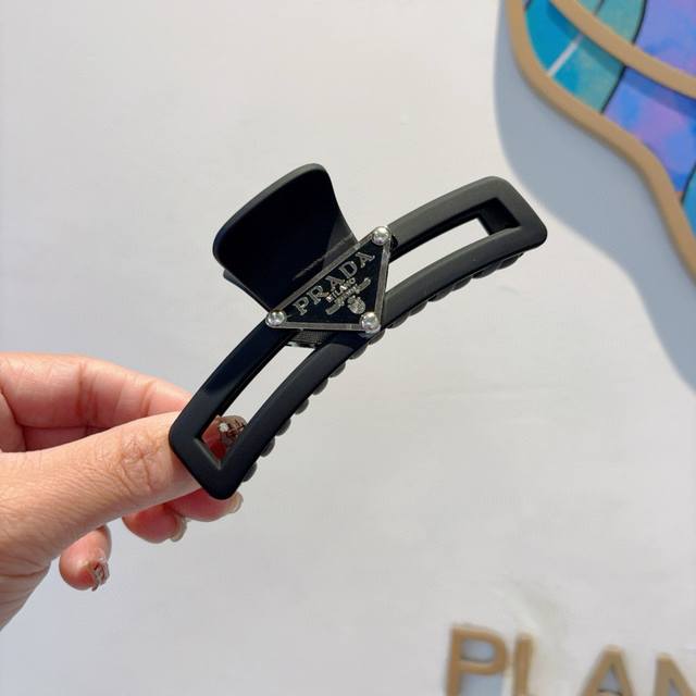 With Packaging Prada New Matte Finish Hair Clip, Celebrity Favorite, A Must-Have