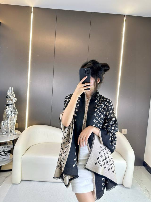 Classic Monogram Long Scarf ~ A Must-Have Accessory To Elevate Your Style And So