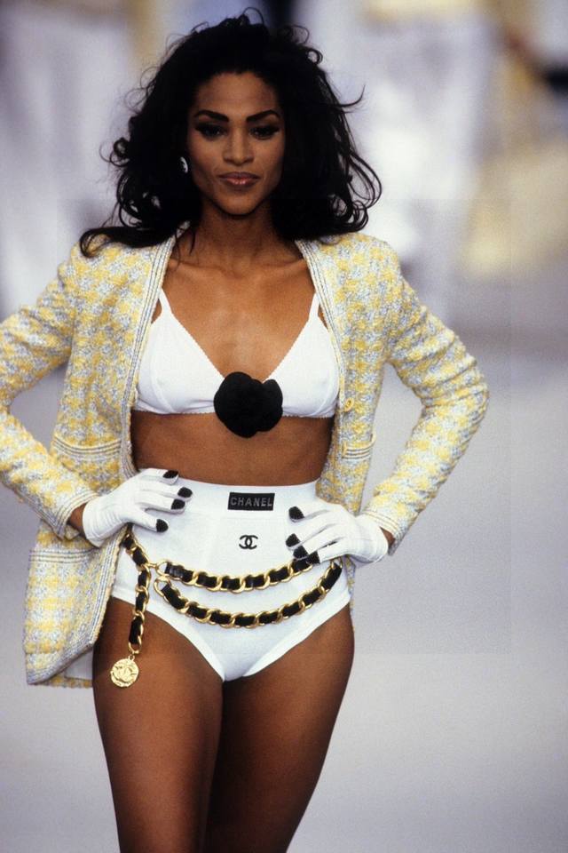 Chanel High-End Women's Swimsuit, Slimming And Belly-Hiding, Sexy Straps With A