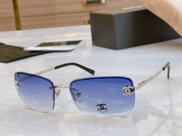 Chanel New Sunglasses, Model: Ch4093-B, Size: 56Mm 16-130