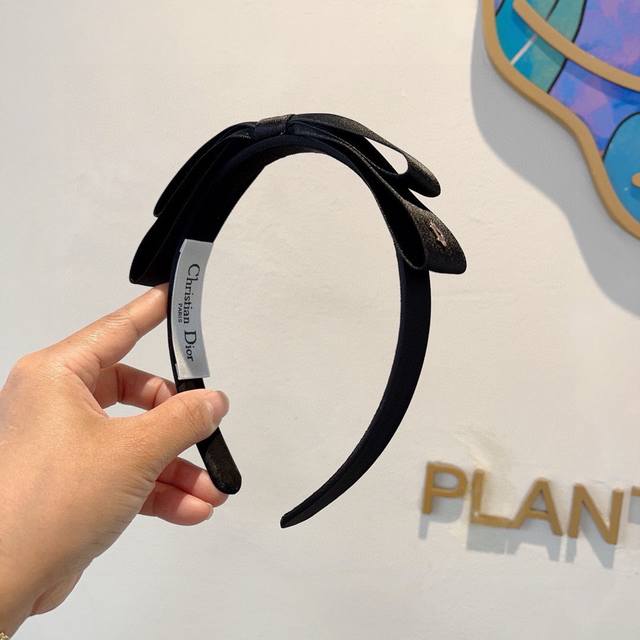 With Packaging Dior New Wide-Brimmed High-End Brand Hairband, Trending Anti-Slip
