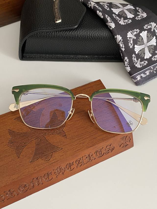 925 Silver-Plated Eyewear! High-Quality! Popular Classic Style Classic Brow Brid