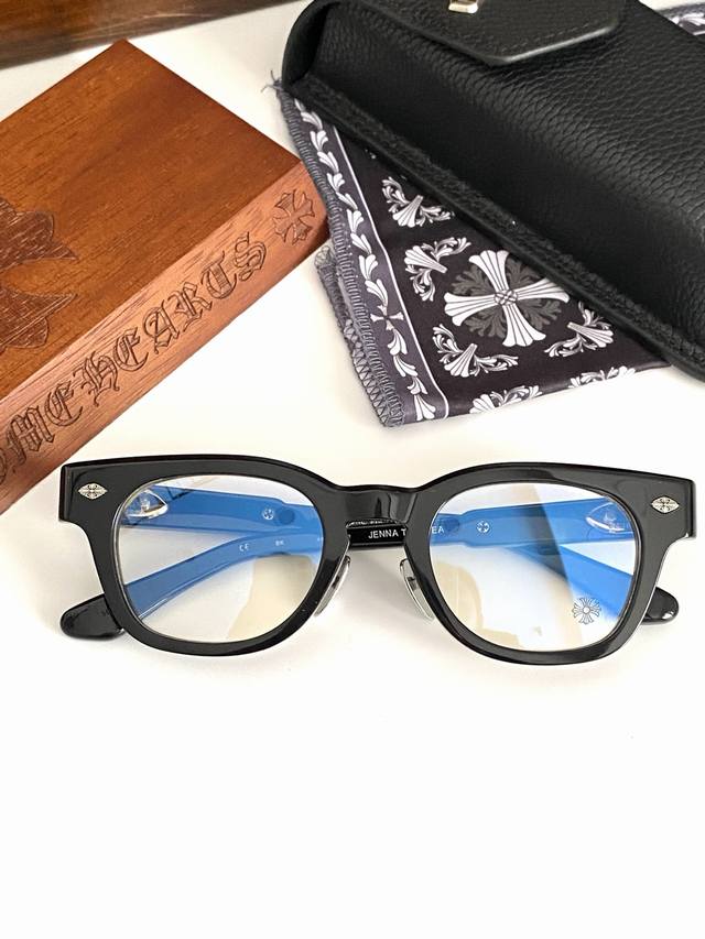 925 Silver-Plated Eyeglass Frames For Men And Women Size: 49-23-142 Jenna Tail Y