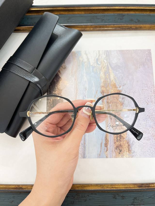 Yohji Yamamoto Model: Vision 03 Size: 48 Mouth 23-145 Titanium~~
