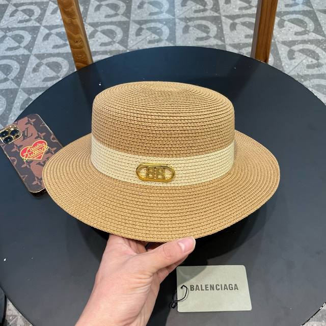 Balenciaga New Straw Hat This One Can Be Folded Without Losing Its Shape! It Has