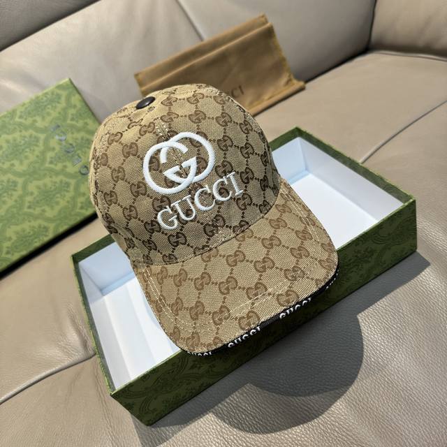 Comes With A Box And Fabric Bag, Gucci New Original Baseball Cap, Gucci Embroide