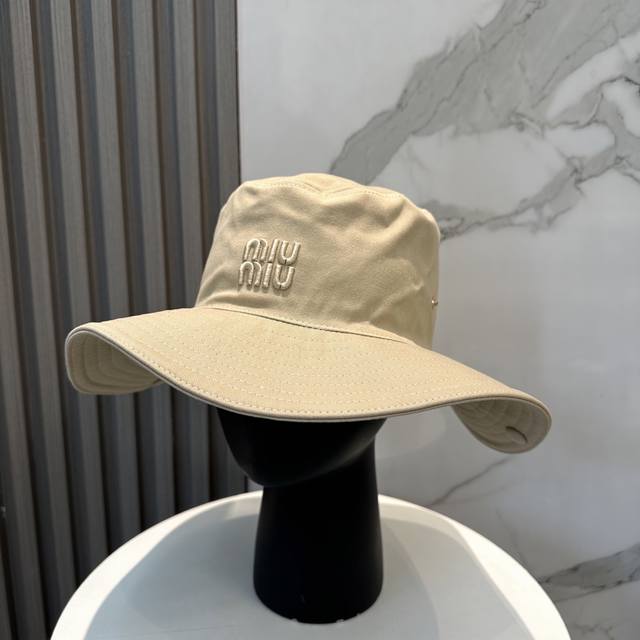 Miu Miu New Fisherman's Hat | Wide Brim ~ Expanded Sun Protection Range, Quality
