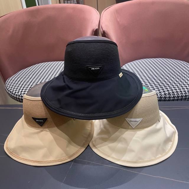 Chanel Summer Open-Top Sun Hat Romantic Beach Style! A Must-Have For Going Out!