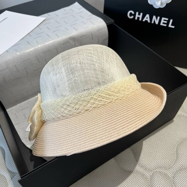 Valentino Velntino Linen Hat, Rolled-Edge Ceremonial Hat, Head Circumference 57