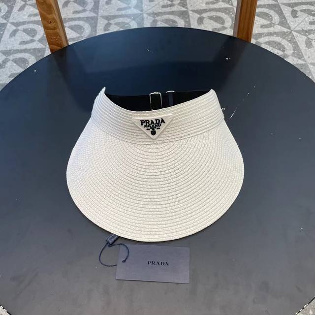 Prada New Arrival Wide-Brimmed Hat With Open Top, An Entire High-End Design. Thi