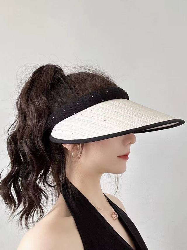 Limited Edition Chanel New Full Star Sparkling Diamond Open-Top Hat This Year's