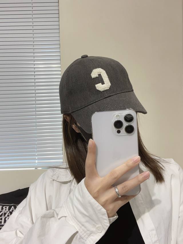 Comes With A Dust Bag. Celine New Washed Denim Baseball Cap, The Highest Quality