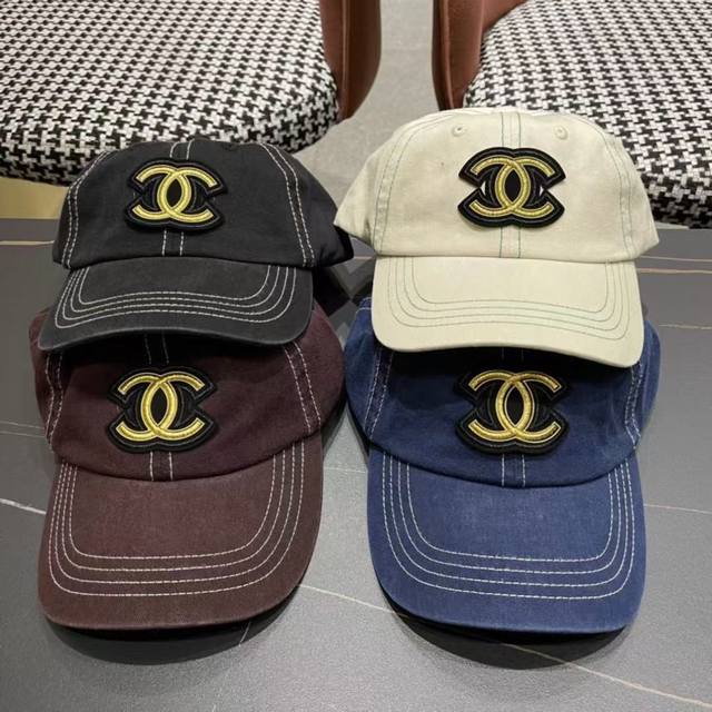 Chanel New Baseball Cap, Classic Chanel Minimalist Design, New Arrival