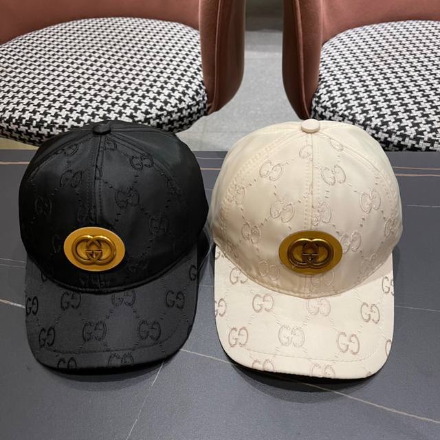 Official Website New Arrival Gucci Baseball Cap, Large Double G, Custom-Made To