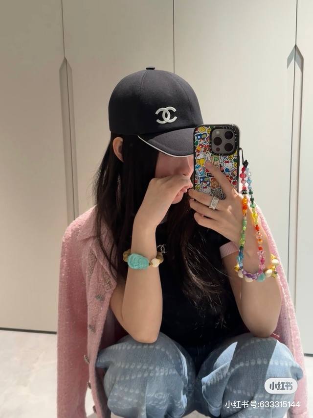 High-Volume, New Chanel-Inspired Comic-Style Baseball Cap. Flattering For All Fa