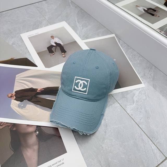 High-Volume Sales: Xiao Xiang New Frayed Baseball Cap. Flattering For All Face S