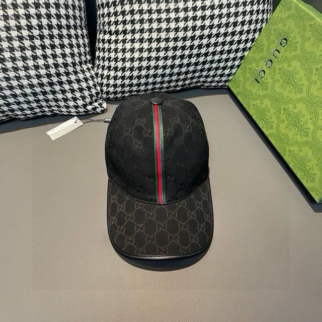Comes With A Cloth Bag, Gucci Classic Original Baseball Cap, Vertical Small Wove