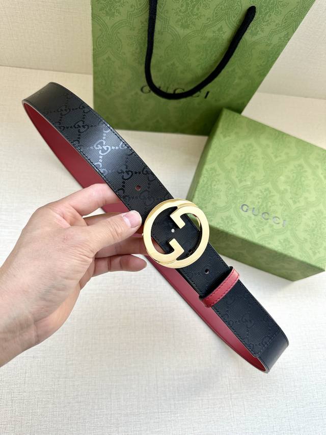 Special 3.8 Cm Wide Gucci Belt Featuring Double G Elements Echoing The Gucci Fav