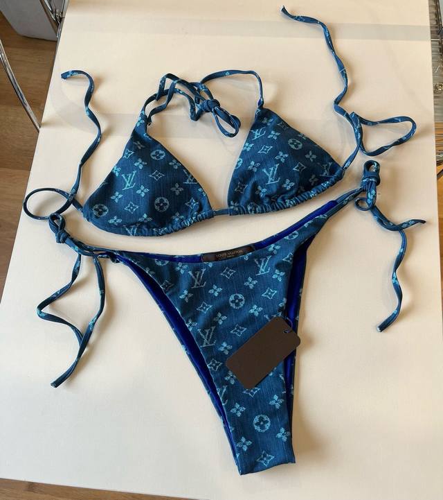 Lv Louis Vuitton Bikini. The Top Is Absolutely Stunning! Available Simultaneousl