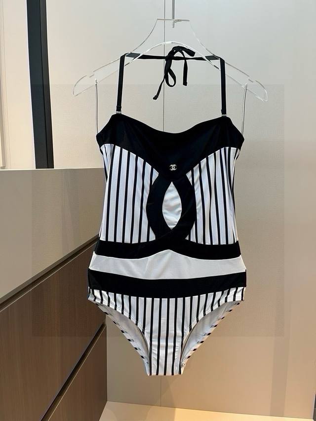 Chanel Official New Swimwear Bikini, High-End Customized, S M L Xl