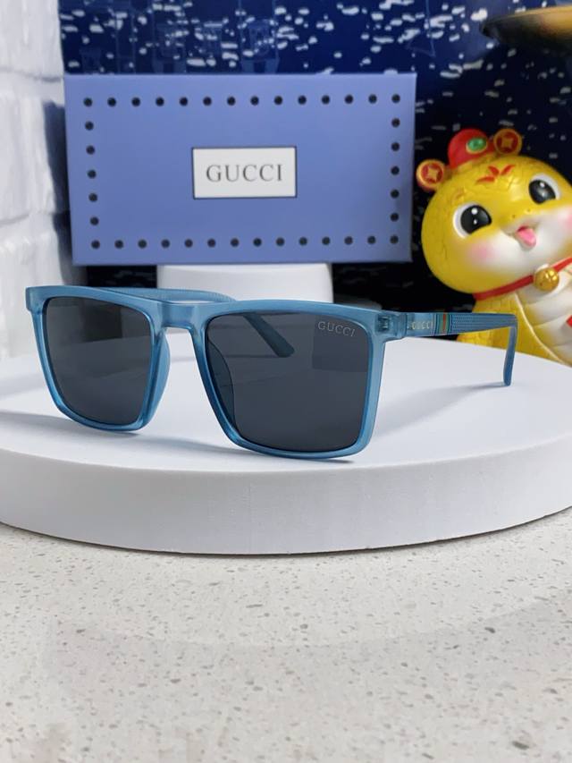Gucci 2025 New Arrival Sunglasses For Men, Driving And Fishing, Large Frame, Uni