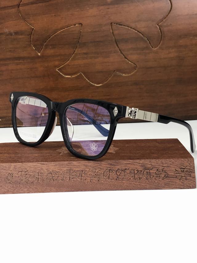 Chrome Heart New Titanium Frame, Retro Oversized Frame, Thick Material With Exce