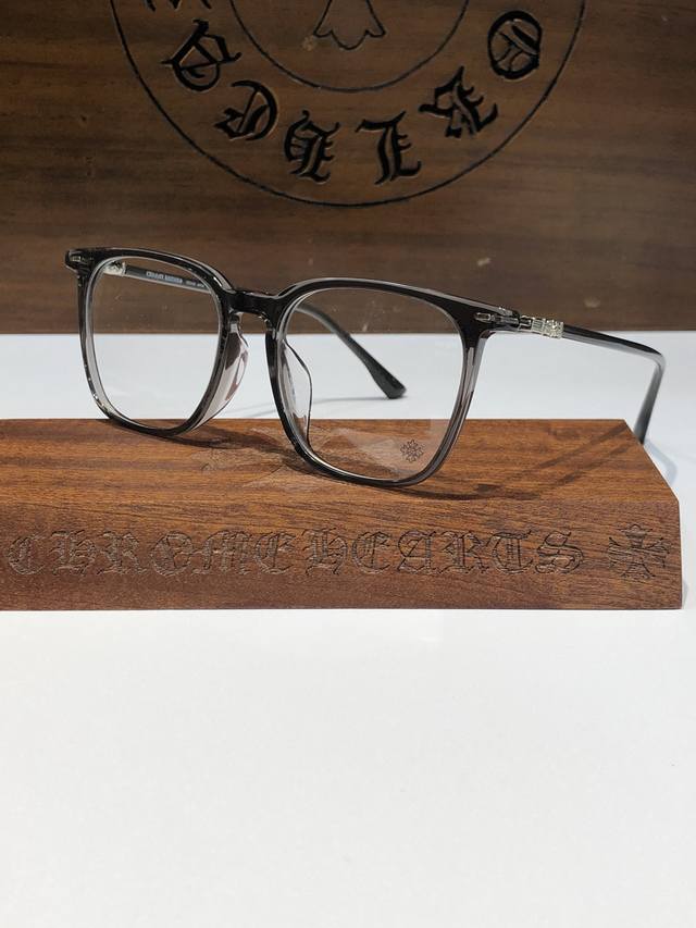 Retro Oversized Frame Glasses Chrome Heart Ch3112 Size: 53-18-148