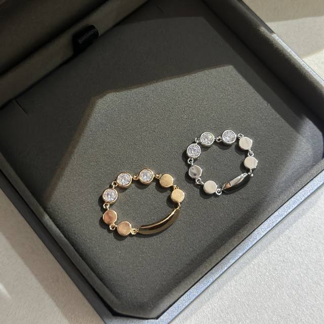 A2317 Messi New Design, Round Pearl Ring, Handcrafted With Each Section Welded I