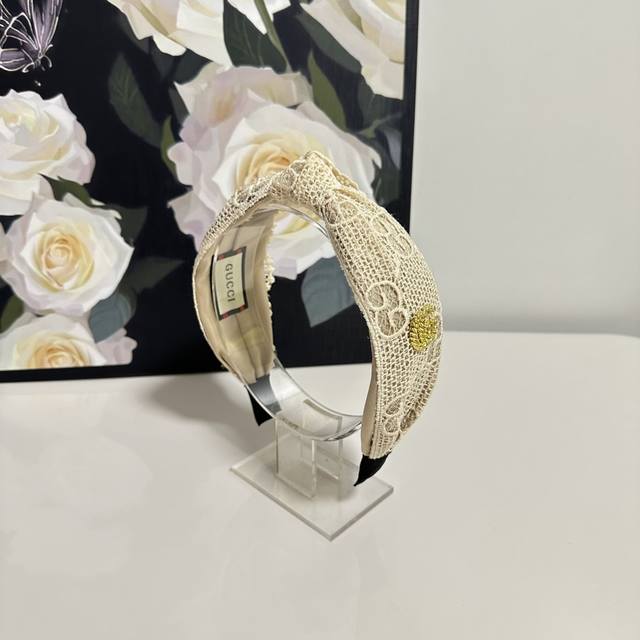 Specially Packaged At The Boutique, Gucci's Latest Hairband. A Must-Have For Lit