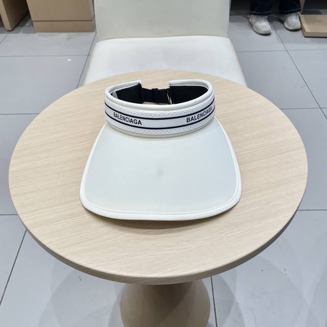 Latest Balenciaga Paris, Open-Top Sun Hat, Best Quality, Casual And Elegant, Com