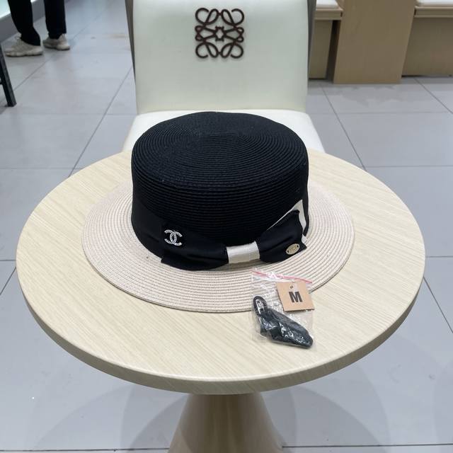 Chanel Summer New Arrival Thin Braided Small Bucket Hat, Practical And Stylish,