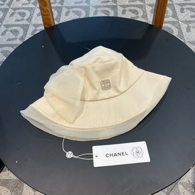 Chanel Cotton-Linen Fisherman's Hat For Women, New Spring/Summer Sun-Protective