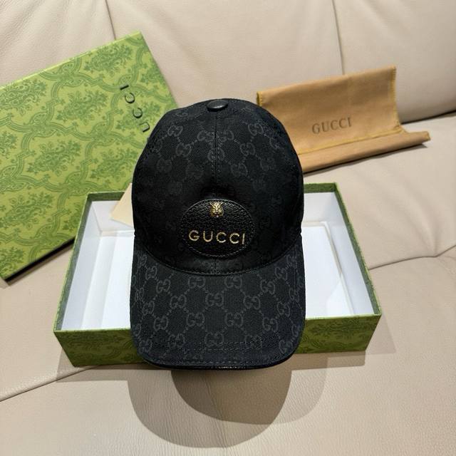 Comes With A Fabric Bag, Gucci New Original Baseball Cap, Small Tiger Head, Late