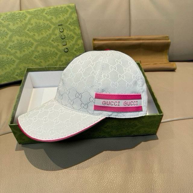 Comes With A Box And Fabric Bag, Gucci Spring/Summer New Original Baseball Cap,