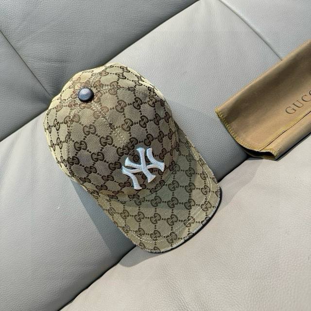 Best-Selling Colors Now In Stock! Ny&Gucci Collaboration Baseball Cap, Latest Mo