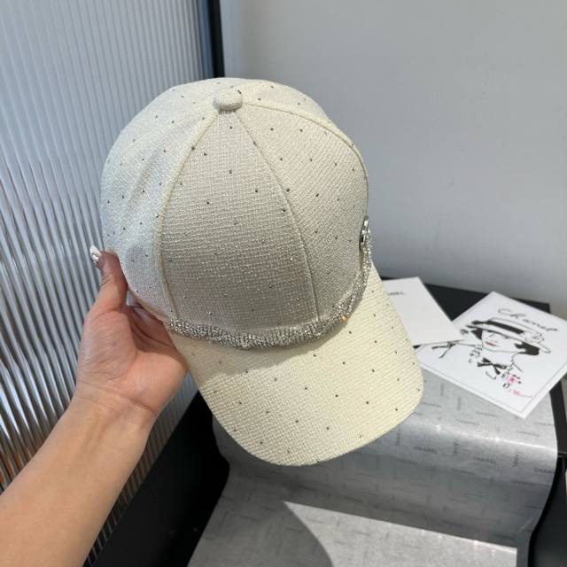 Chanel Duckbill Hat, High-End And Elegant, Head Circumference 57Cm