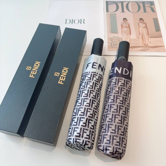 Fendi Three-Fold Automatic Folding Umbrella The Hottest Item Of The Year, Origin