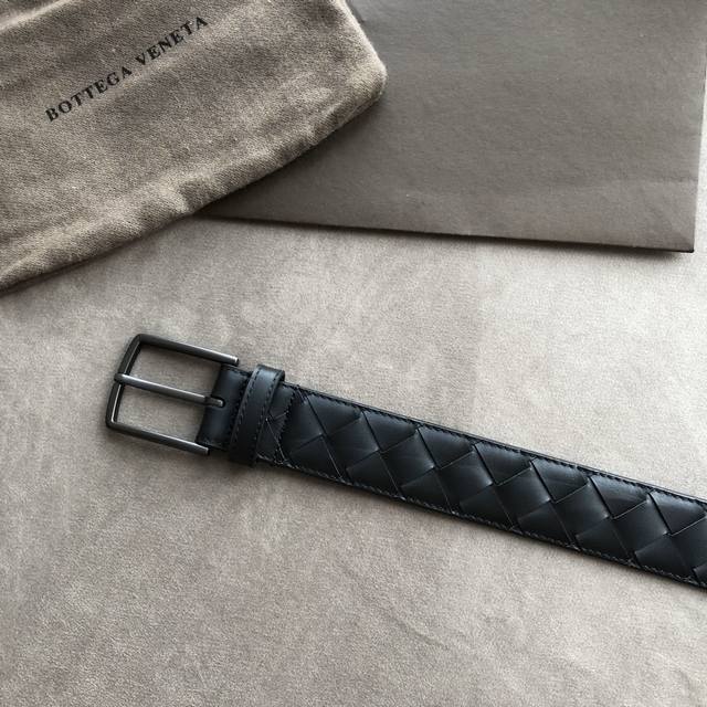 Bottega Veneta's Latest Woven Design Belt Features A Unique Crisscross Weave, Pa