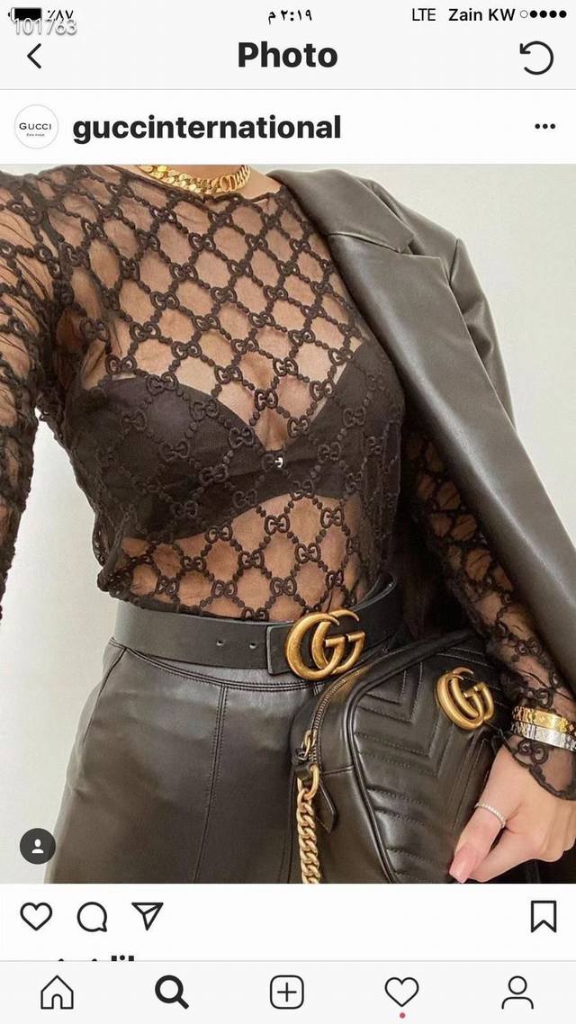 Gucci New Gucci Mesh Swimsuit, The Top Is Amazing!Available Simultaneously At Ma