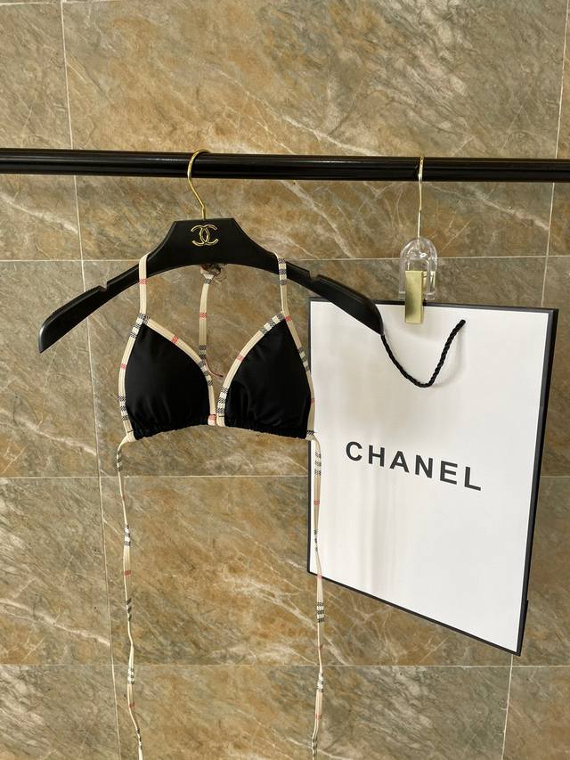 Burberry New Bikini: The Top Is Super Flattering! Available Simultaneously At Al