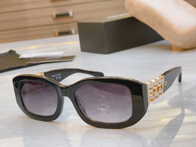 Chanel New Sunglasses, Model: Ch5542, Size: 52Mm 20-140