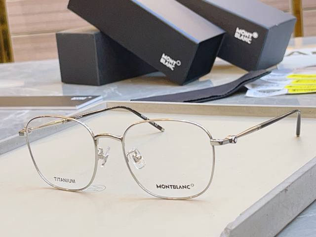 Mont Blanc* New Optical Frames, Titanium Frame, Model: Mb0415Oa, Size: 54Mm 20-1