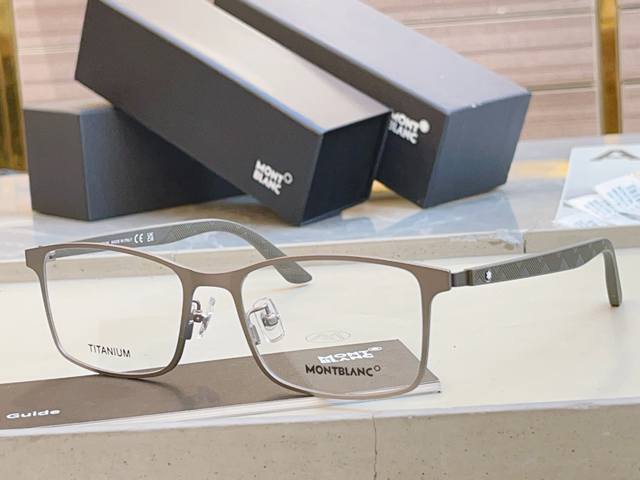 Mont Blanc New Optical Frame, Titanium Frame, Model: Mb0361O, Size: 56Mm 19-145