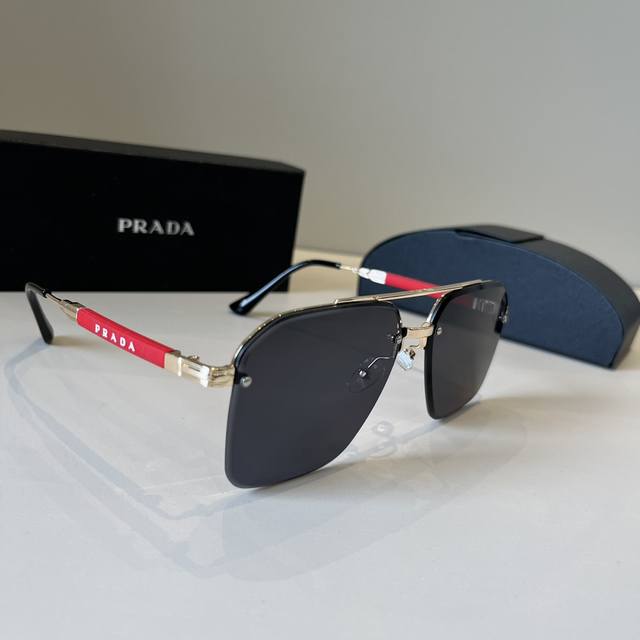 Prada, Crafted By Master Artisans. Polarized Sunglasses, High-End, Trendy, And V