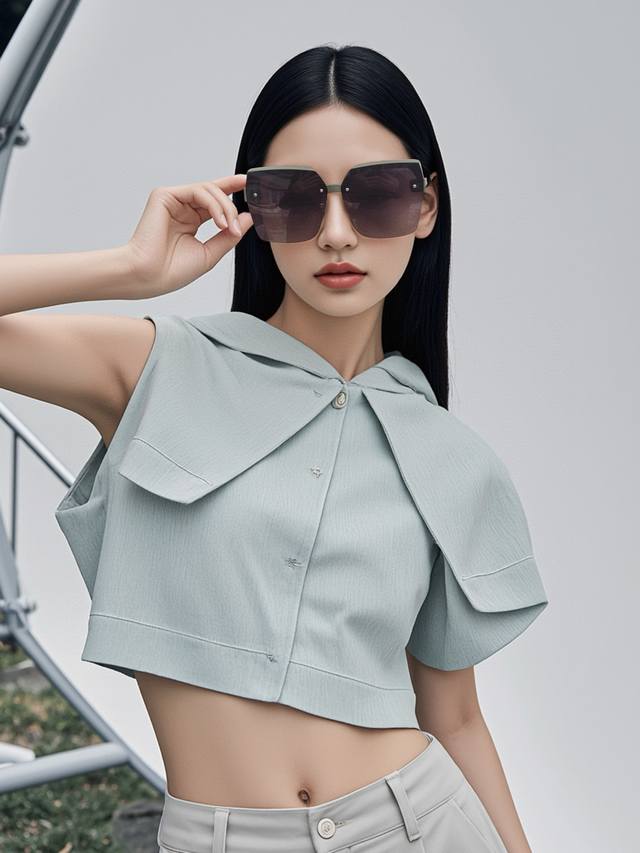 Chanel-Inspired Polarized Sunglasses. Influencer-Style, High-End Brand Vibe. Cla